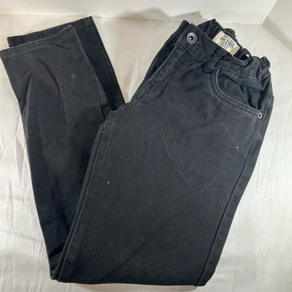 A Children’s Place Boys Size 10 Skinny Black Denim Jeans